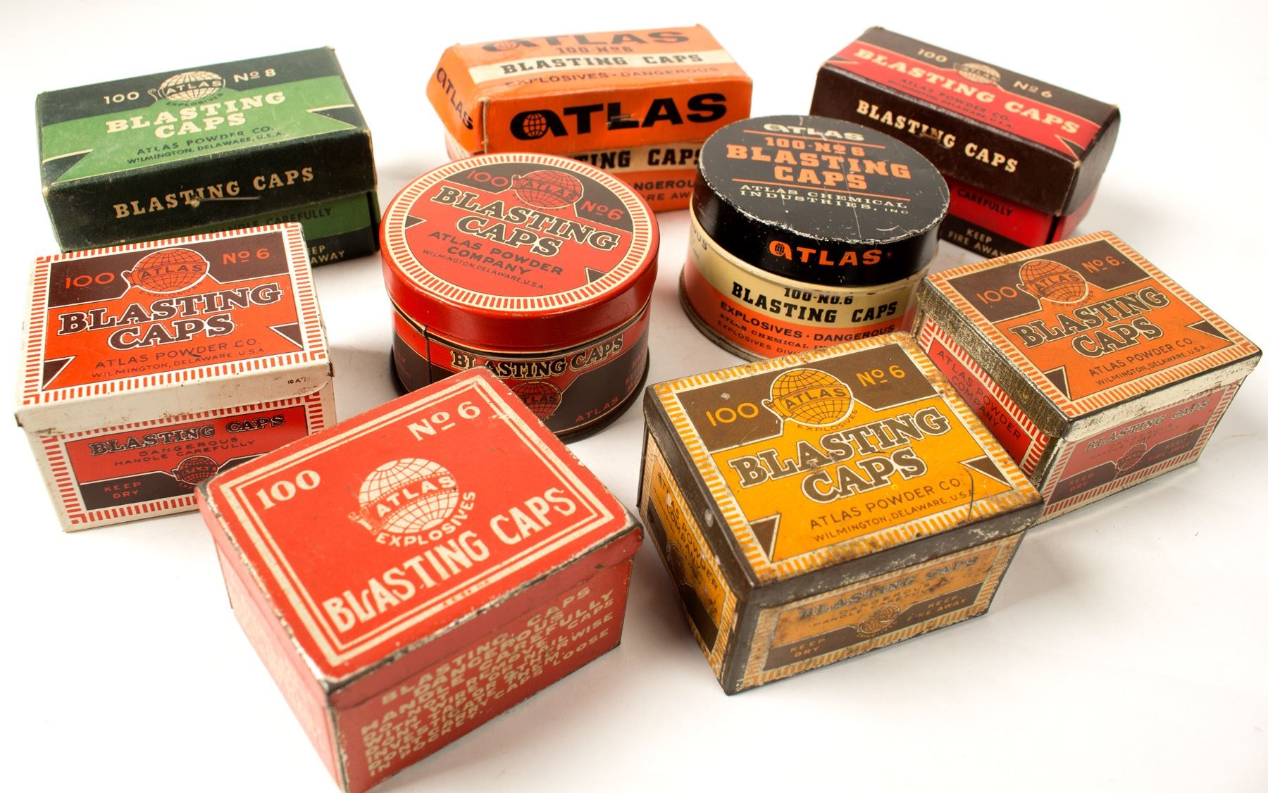 Blasing Cap Blasting Caps: Atlas Collection