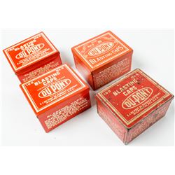 Blasting Caps: Four Different DuPont Tins