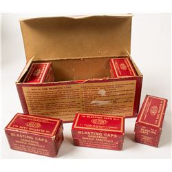 Blasting Caps: DuPont in Orgininal Box