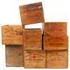 Image 1 : Eight Different DuPont Explosives Wood Boxes