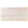 Image 1 : Denver Mint Gold Bullion Assay Memorandum, 1878