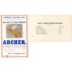 Gold Rush Shipping Cover: Archer