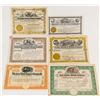 Image 1 : Six Different Pictorial Utah Mining Stock Certificates