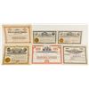 Image 1 : Six Different Utah Mining Stock Certificates