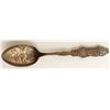 Image 1 : Unusual Die Cast Mining / Cowboy Sterling Silver Spoon