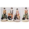 Image 1 : Four Ceramic Art Statuettes of Coal Miners