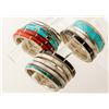 Image 1 : Thirteen Rings, Inlaid Stones