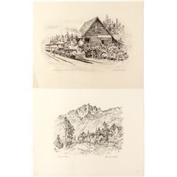 Two George Mathis Prints