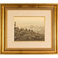 Barren Hills by Gene Speck