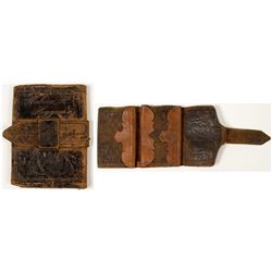 1865 Leather Wallet Personalized to Habor H Heggem