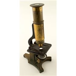 James W. Queen & Co. Microscope
