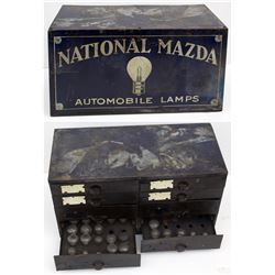 National Mazda Automobile Lamps Cabinet