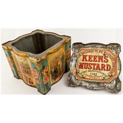 Keens Vintage Mustard Tin