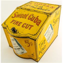 Vintage Sweet Cuba Tin Box