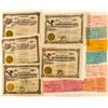 Image 1 : Miscellaneous Stock Certificates Group
