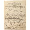 Image 1 : Rare Iowa Hill Letter on Fancy Letterhead