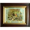 Image 1 : "Harry in California" Framed Gold Panning Scene