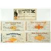 Image 1 : 5 First National Bank of Helena Checks