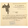 Image 1 : G. S. Garcia Letterhead with Saddle Pictorial