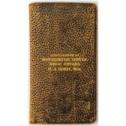 Riverside Hotel Wallet (Reno, Nevada)