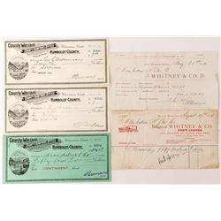 Nevada Ephemera Group: Billheads and Warrants
