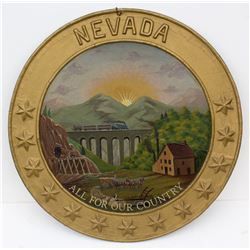 State of Nevada Seal Painting