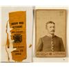 Image 1 : Indian Wars Cabinet Card and Veterans Ribbon