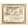 Image 1 : Tuscarora Society Stock Certificate