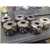 Image 2 : Valenite 3.25" Milling Cutters, P/N: SRN340-4R12-150F