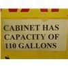 Image 8 : Large 110 Gallon Fire Safety Cabinet, 59" x 34" x 64"