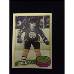 1980 -81 OPC #140 RAY BOURQUE ROOKIE CARD (NM)