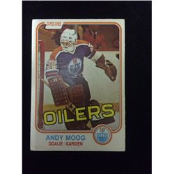 Andy Moog Rookie 1980-81 #120 O Pee Chee