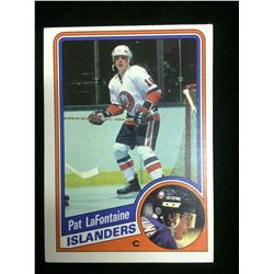 1984 - 1985 O-PEE-CHEE Pat LaFontaine New York Islanders #129 Rookie Card
