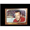 Image 1 : 1966 - 1967 Topps Gordie Howe Detroit Red Wings #109 Hockey Card