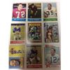 Image 1 : NFL FOOTBALL CARD LOT (OJ SIMPSON, JAY RUTGENS, JOE THEISMANN)