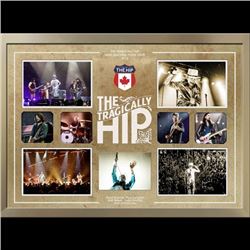 The Tragically Hip Framed Multi Photo Collage W/ FRAMEWORTH COA