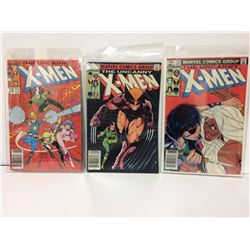 X-MEN COMIC BOOK LOT (#218, 173, 170)