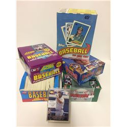 LARGE MLB TRADING CARDS LOT (1991 SCORE SET, 1992 FLEER SET + MORE)