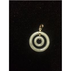JADE & GOLD PENDANT