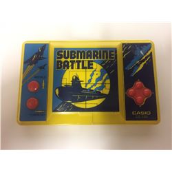 Casio Submarine Battle (1985, LCD, 2 AA Batteries, Model# CG-330)