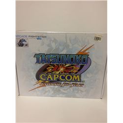BOXED TATSUNOKO VS CAPCOM ULTIMATE ALL STARS ARCADE FIGHTSTICK CONTROLLER Wii >>