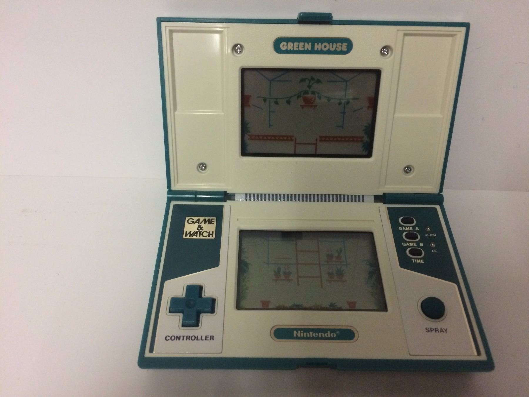 Vintage Original Nintendo Game & Watch Game and Watch GREEN HOUSE