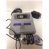 Image 1 : SUPER NINTENDO GAMING SYSTEM W/ CONTROLLERS & POWER ADAPTOR & BASS MASTERS GAME