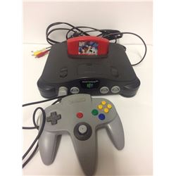 NINTENDO 64 GAMING SYSTEM W/ CONTROLLER & 2001 ALL STAR BASEBALL