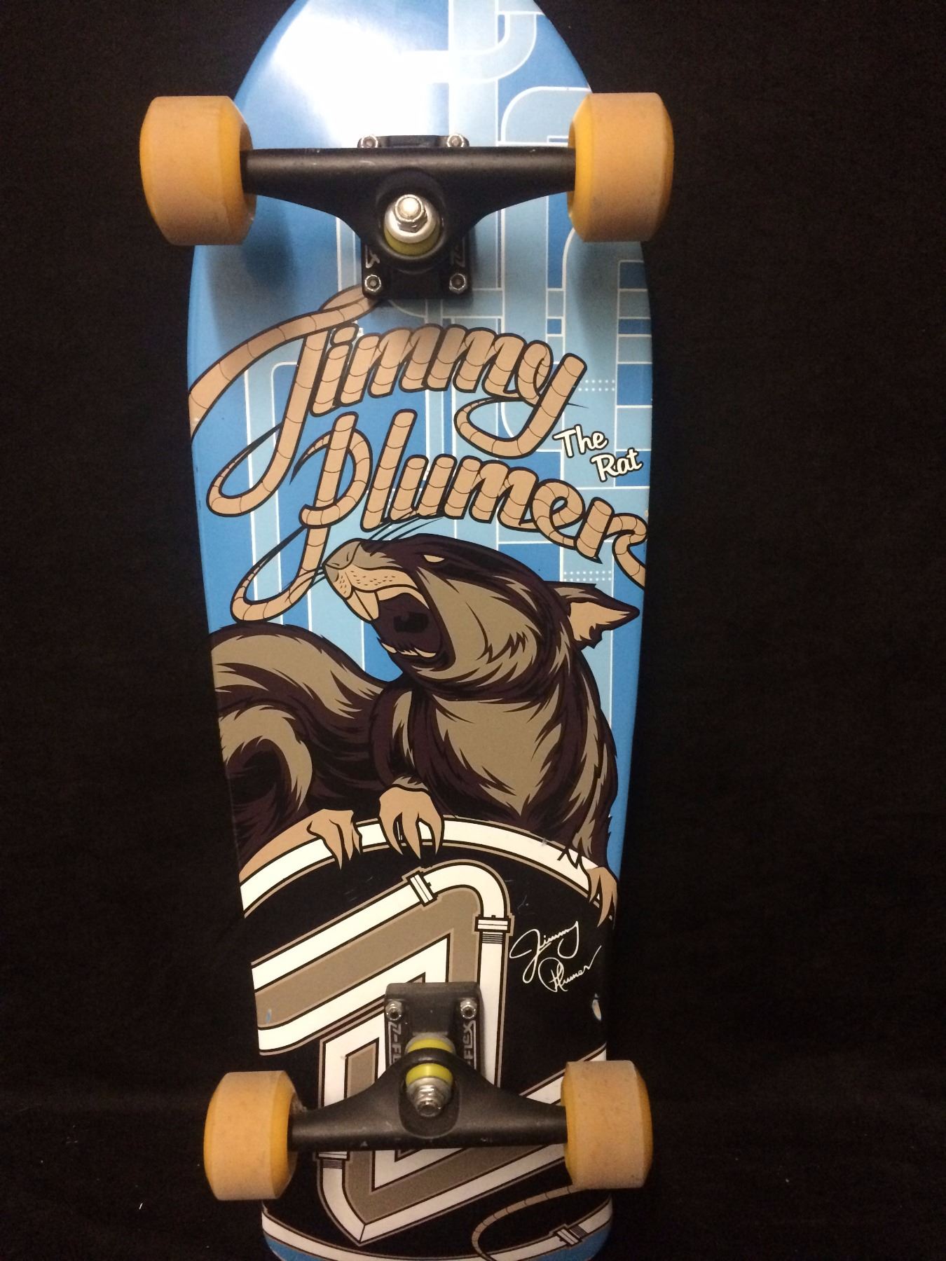 Z-FLEX SKATE BOARD (JIMMY THE RAT PLUMER)