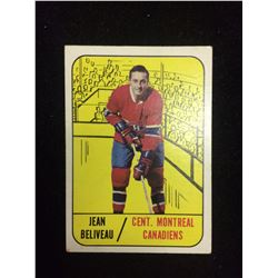 JEAN BELIVEAU 1967-68 Topps #74- Canadiens