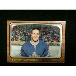1966-67 Topps #13 Terry Sawchuk HOCKEY CARD