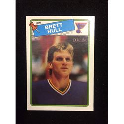 88/89 OPC #66 Brett Hull Rookie RC old vintage Hockey Card