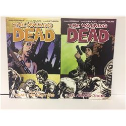 WALKING DEAD GRAPHIC NOVEL LOT (VOLUMES 11 & 12)
