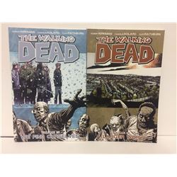 WALKING DEAD GRAPHIC NOVEL LOT (VOLUMES 15 & 16)
